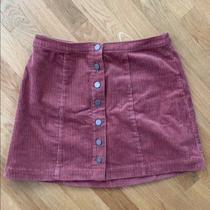 Forever 21 corduroy mini skirt